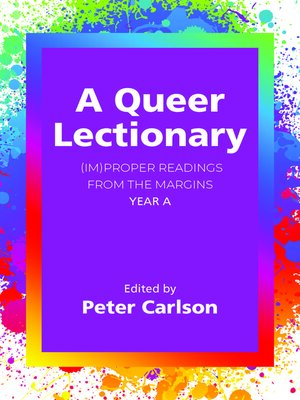 cover image of A Queer Lectionary
